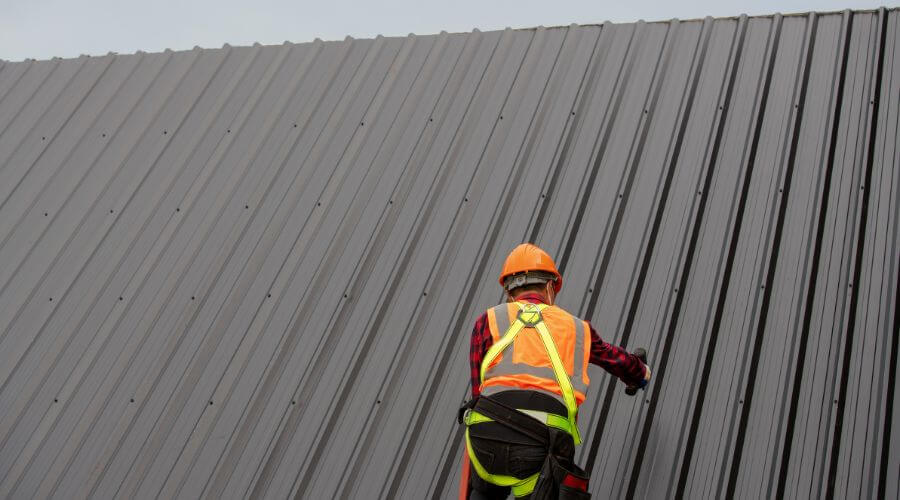 Professional metal roof installation services in Blackwell, OK